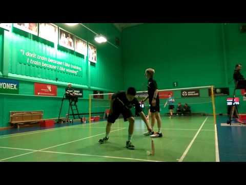 2017 U17 English Nationals - boys doubles part 2