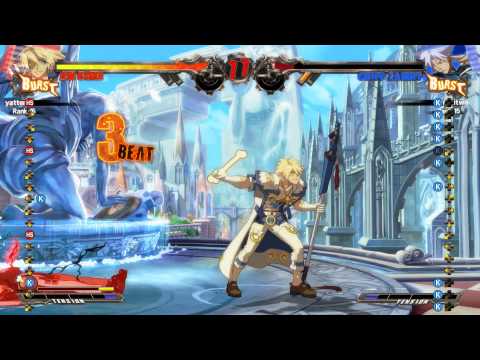 GGXrd Sign~ Sin Kiske (yattemo) vs.  Chip Zanuff (Yukitwo) HD