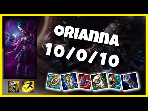 NA Challenger Orianna MID (10/0/10) vs LUCIAN Gameplay Replay - Patch 10.19
