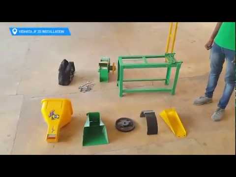 Installation guide - vidhata jf 2d model chaff cutter