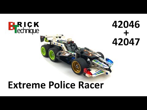 Desagradable Contable Distinguir LEGO Technic set - Combi model 42046/42047 Extreme Police Racer - Unboxing  & Speed Build — Brickset Forum