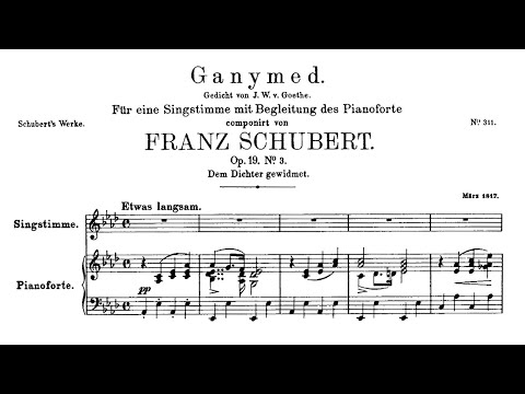 Schubert: Ganymed, D.544 - Hermann Prey, 1969 - Philips 6573 010
