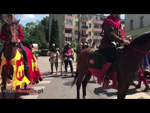 16.06.2018 Oleśnica - widowisko historyczne „powrót księcia Konrada VII z niewoli”