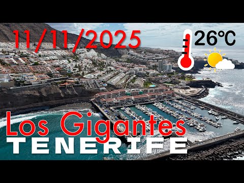 Tenerife - Los Gigantes 11/11/2025 26°C 🌤️