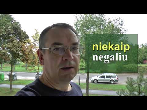 LITHUANIAN LESSON 129 - NO WAY - Niekaip
