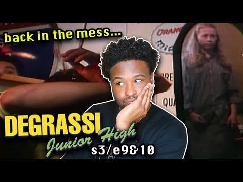 SO MUCH GOING ON | watching degrassi junior high: s3/e9&10!
