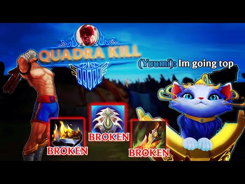 CAN THE RANK 1 LEE SIN WIN WITH A YUUMI TOP??