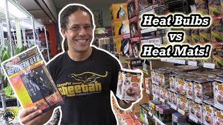Heat Mats vs Heat Bulbs - Pros, Cons, & How to Pick Which On