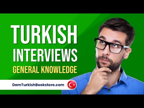 Turkish Questions | General Knowledge | Learn Turkish from zero!