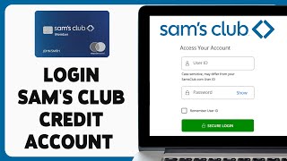 How To Login Sam's Club Credit Account 2024 | Sam's Club Credit Card Sign In Guide