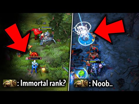 When Pudge lane against NOOBS!! But they are all Immortal rank | Genius Pudge