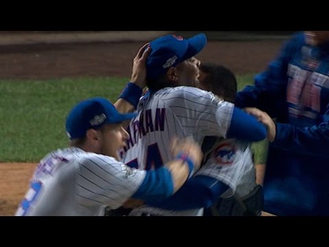 NLCS Gm6: Chapman gets five outs to send Cubs to WS