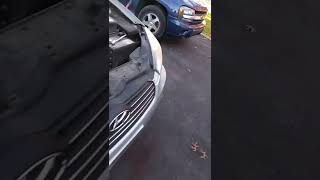2006 hyundai accent front bumper cover removal