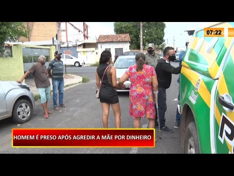 Dependente químico agride a própria mãe por ela lhe recusar dinheiro para drogas 15 02 2021