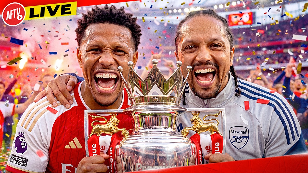 We're CHAMPIONS of England... Arsenal Fans ENJOY!