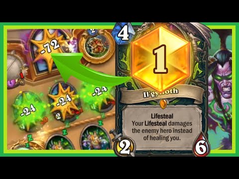 Rank 1 LEGEND Lifesteal OTK Demon Hunter! | Illidari Studies is OP! | 144 DMG POSSIBLE | Hearthstone