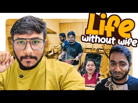 Wife Away 😰 | Life Without Wife in Dubai (2 Weeks)