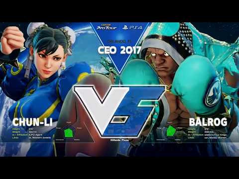 SFV: GRPT MOV vs PIE Smug - CEO 2017 Top 8 - CPT 2017