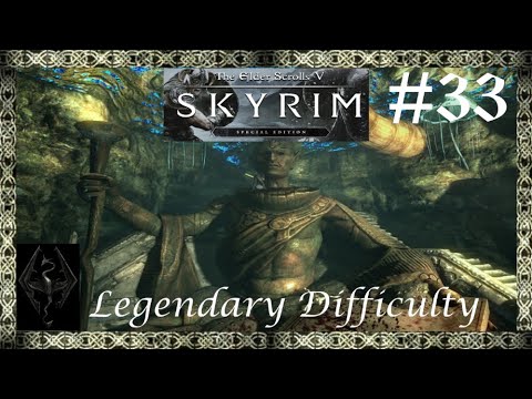 Skyrim Legendary Difficulty Part 33 - Closing on Mercer