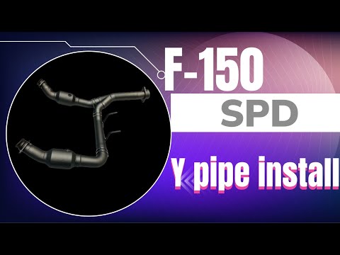 2015-2020 F150 SPD Performance catted Y pipe install