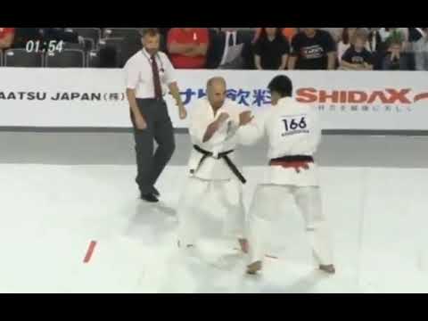 Mikio Ueda VS Artem Matinyan The 12th Word Open Karate Tournament 2019 Karate kyokushin. TKO