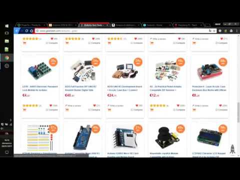 Shopping online: Arduino, Shield e Raspberry