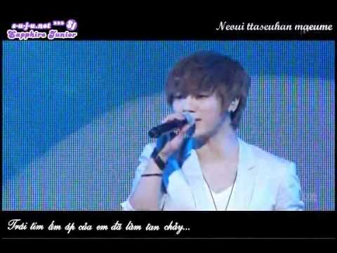 [Vietsub+Kara+MF].100923.TBS.SJ.KRY.Special.Concert.in.Japan - Dreaming a hero.