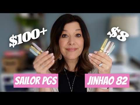 Jinahao 82 vs. Sailor Pro Gear Slim! Fountain Pen Comparison Dupes or the The Real Thing?