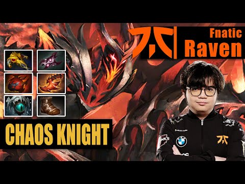 Chaos Knight Safelane | Fnatic.Raven | ARMLET + HEART SUPER TANKY CARRY | 7.31b Gameplay Highlights