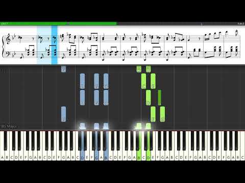 G. Verdi  - La Traviata - N12 Coro di mattadori spagnuoli [Piano Tutorial]