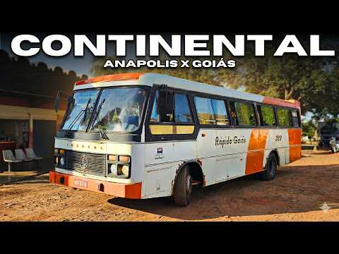 VIAJEI NUM ÔNIBUS DE 1979! Incasel Continental II