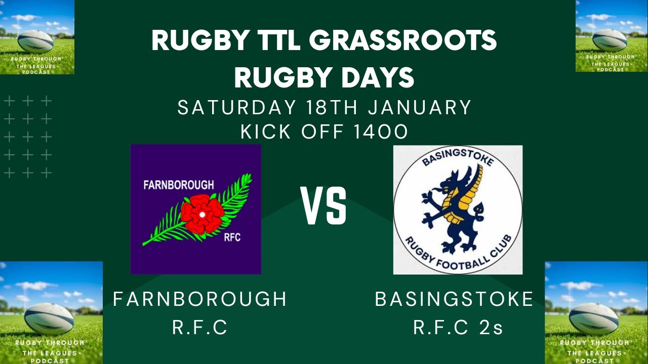 Rugby TTL Grassroots Rugby Days Farnborough v Basingstoke 2s 18 01 2025