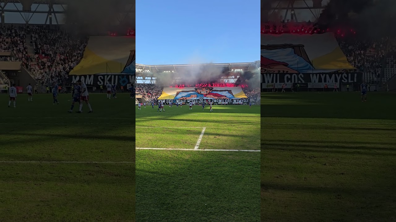 ŁKS Łódź Display against Ruch Chorzów 21.03.26 #łksłódź