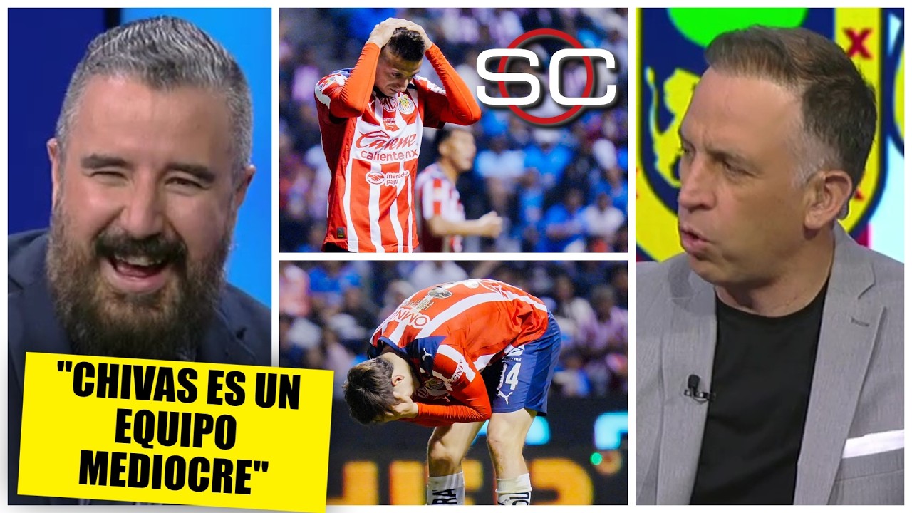 Álvaro Morales se burla sin piedad de Chivas: era un espejismo, es un equipo malo | SportsCenter