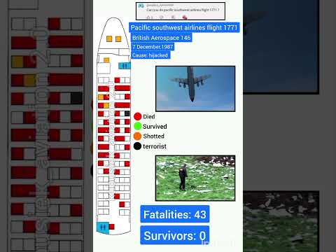 Psa 1771 (seat map) #aviation #airdisasters