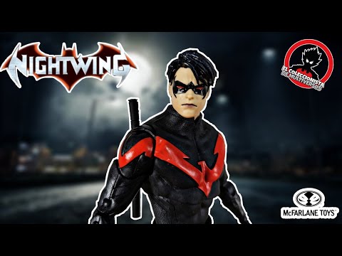 🦅NIGHTWING🦅 Mcfarlane Toys Dc Multiverse en Español! El primer Robin