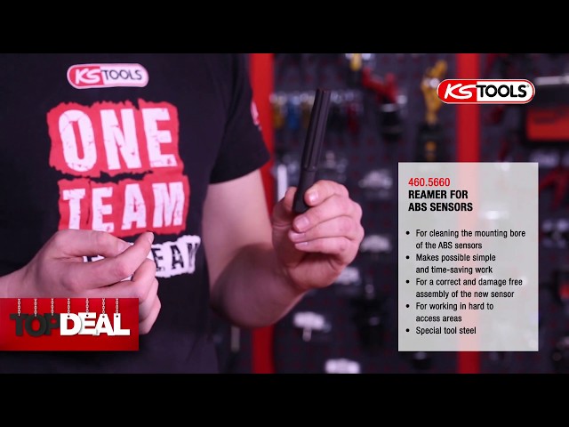 Video teaser per 460.5660 Reamer for ABS sensors Ø18 mm