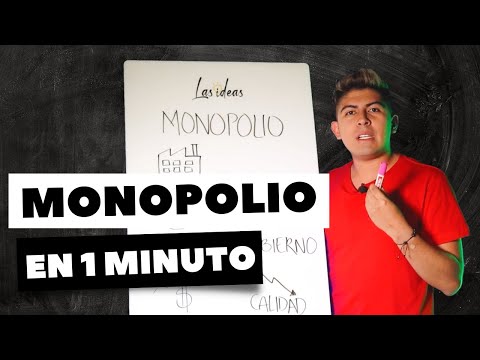 Qué es un Monopolio: definición y ejemplo en menos de 1 Minuto