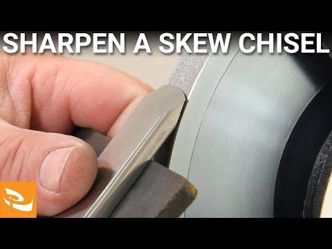 Sharpening a Skew Chisel (Woodturning How-to)