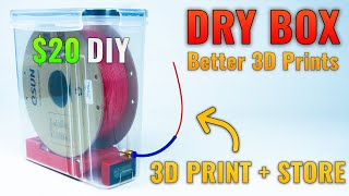 How I made the Ultimate Dry Box for 3D Printer Filament