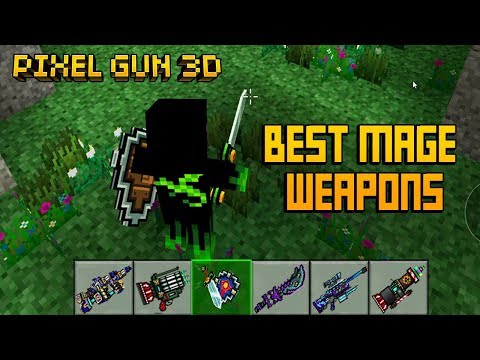 Pixel GuN 3D - BEST MAGE WEAPONS SET IN BRAWL MAGE BATTLE