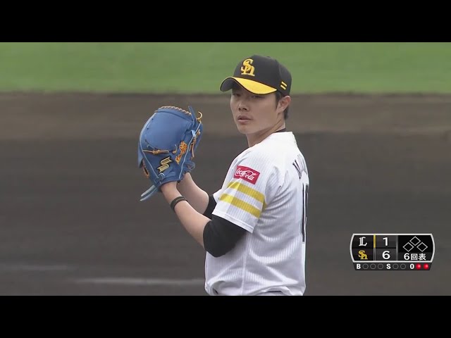 【6回表】ホークス・松本 3イニングを無失点に抑える好投を見せる!! 2020/2/27 H-L