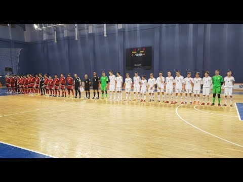 GRUZIJA - LATVIJA: U-19 pārbaudes spēle telpu futbolā | 21.12.2018.