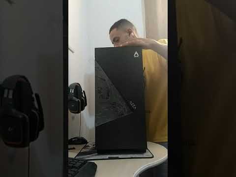 Žaidimų kompiuterio korpusas AZZA Eclipse 440, su 1xARGB Fan, side window made of tempered glass, Without PSU (bottom), CSAZ-440 video