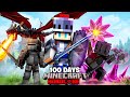 I Survived 100 Days In MEDIEVAL FANTASY Minecraft Hardcore