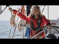 Our FIRST Night Sailing Experience… Crossing the World’s Busiest Shipping Lane