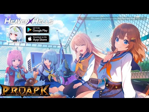 HEAVENHELLS: Anime Squad RPG Gameplay Android / iOS