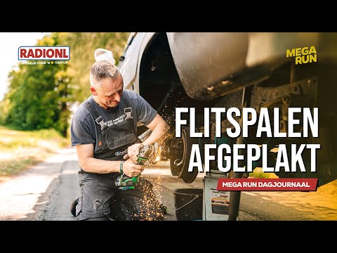 Flitspalen worden afgeplakt! | MegaRun 2025 Dagjournaal 2