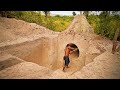 Dig Termite mound to Building Underground House