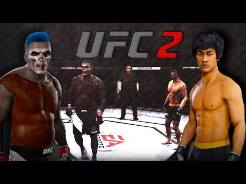 Crazy Skull vs. Bruce Lee (EA sports UFC 3)